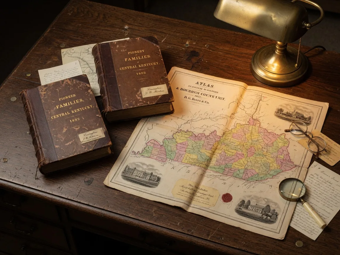 Rare Kentucky books & maps by Beaver Creek Books telling Kentucky stories