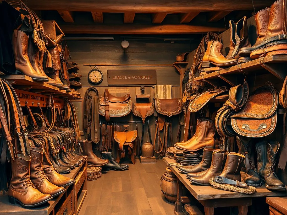 Hand-tooled leather goods by Cane Creek Leather with Bluegrass soul