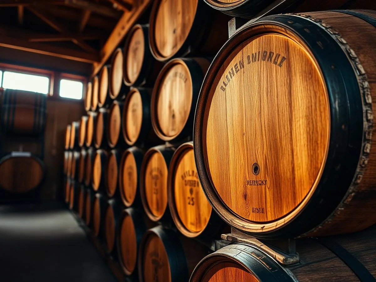 Bourbon barrel furniture by Bluegrass Barrel Works from Kentucky barrel craftsmanship