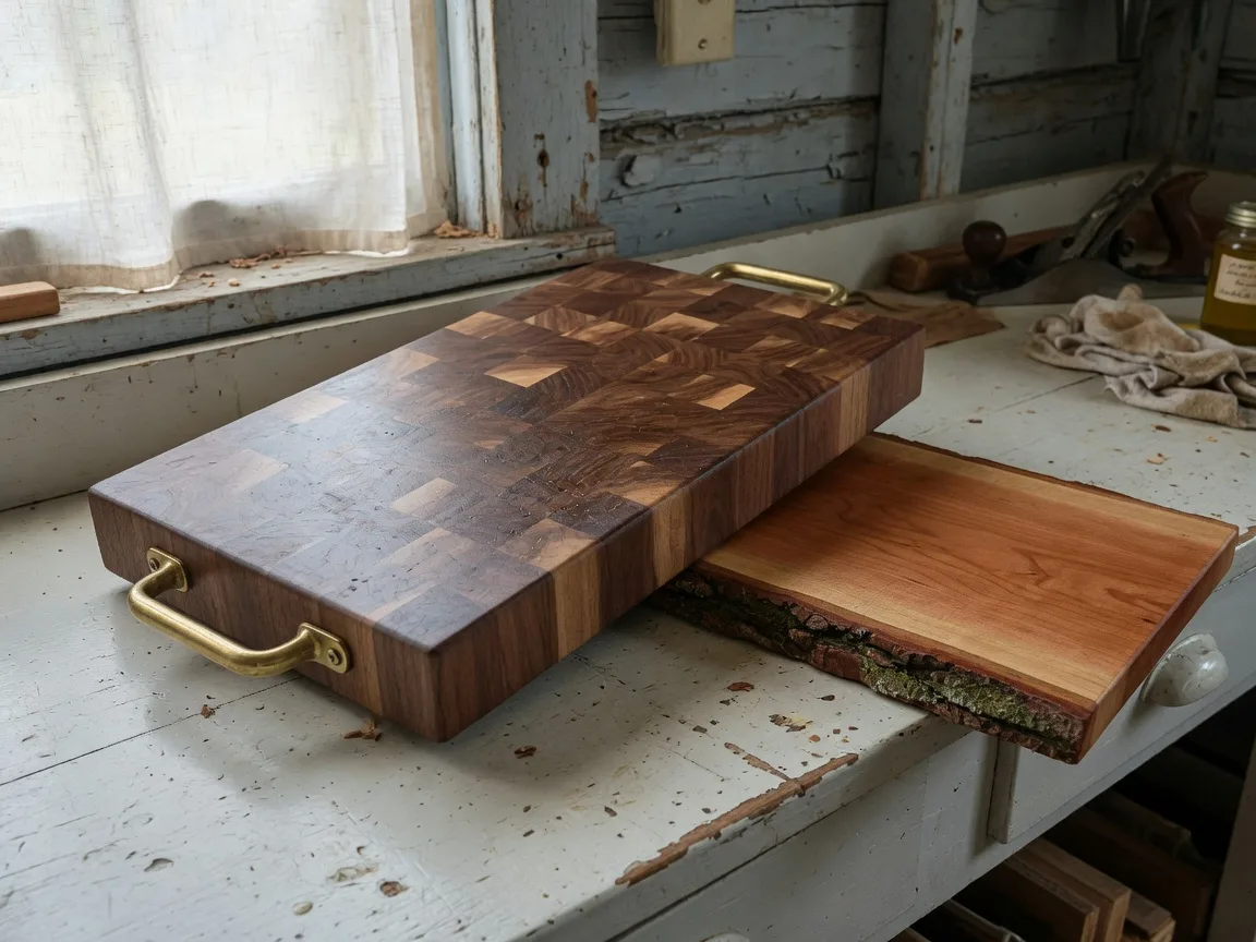 Kentucky hardwood cutting boards & home goods by Trailhead Woodworks from Kentucky hardwoods